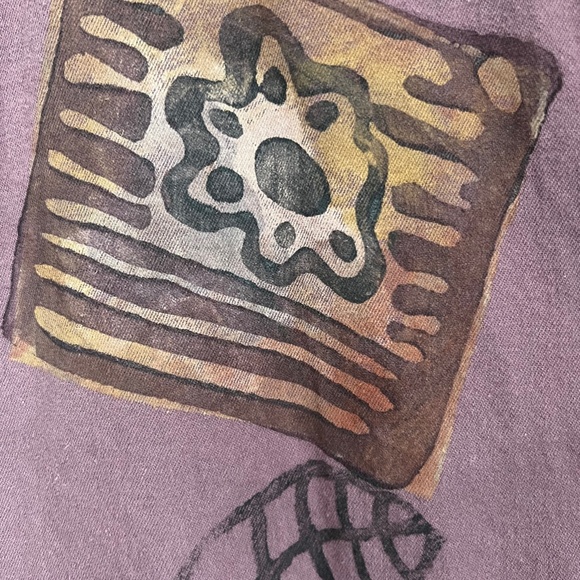 Blue Fish Clothing - Invention Vest - Denim - Summer 1995 - hand printed - Picture 2 of 6